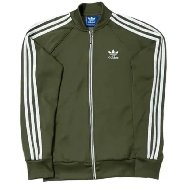 아디다스 희귀 올리브 져지