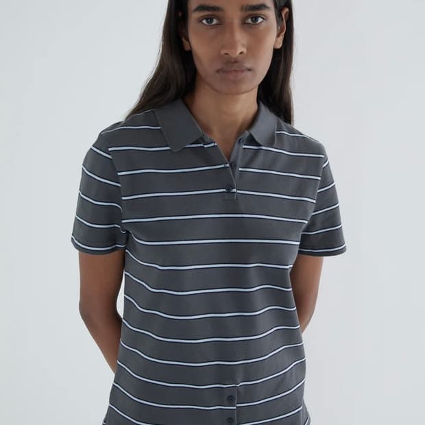 [S]팔로마울 Julieta 스트라이프 폴로티/그레이