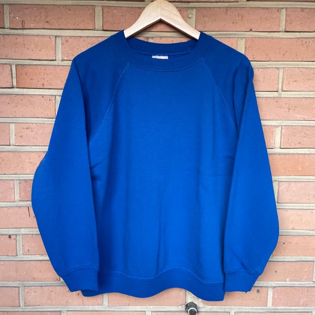 [XL] 90s Hanes USA 헤인즈 블랭크 스웻셔츠 크루넥