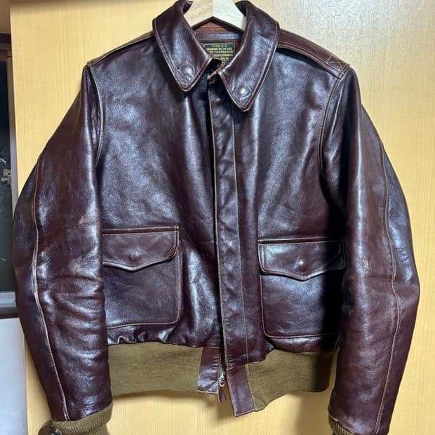 (38) 버즈릭슨 a-2 가죽자켓