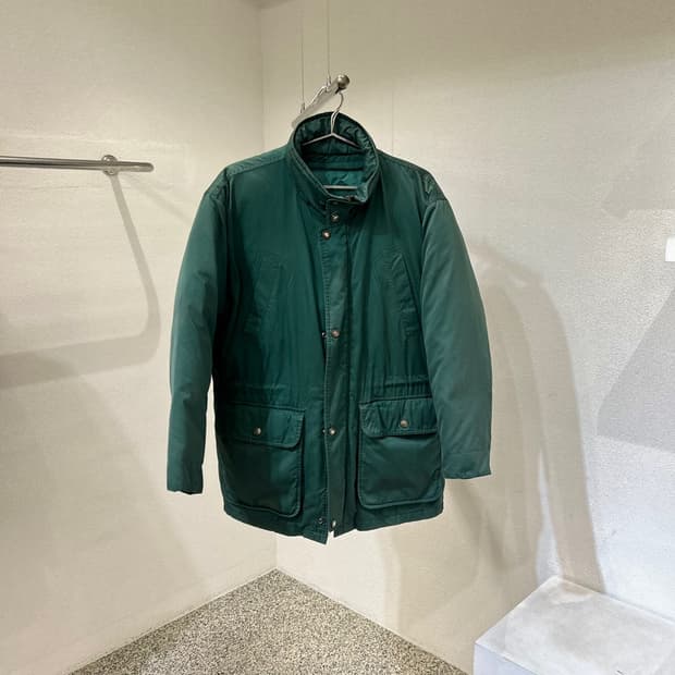 아디다스 덕다운 야상 패딩 점퍼