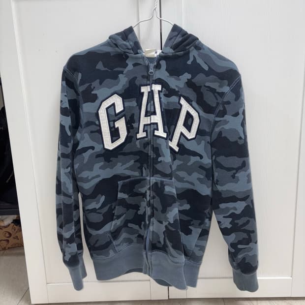 GAP 카모 후드집업