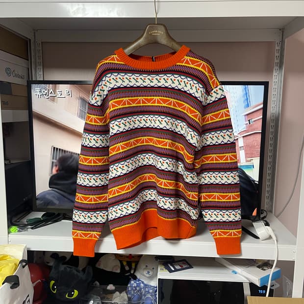 L) J.PRESS 페어아일 니트