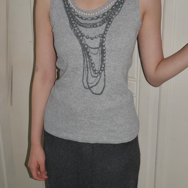 Vintage sleeveless
