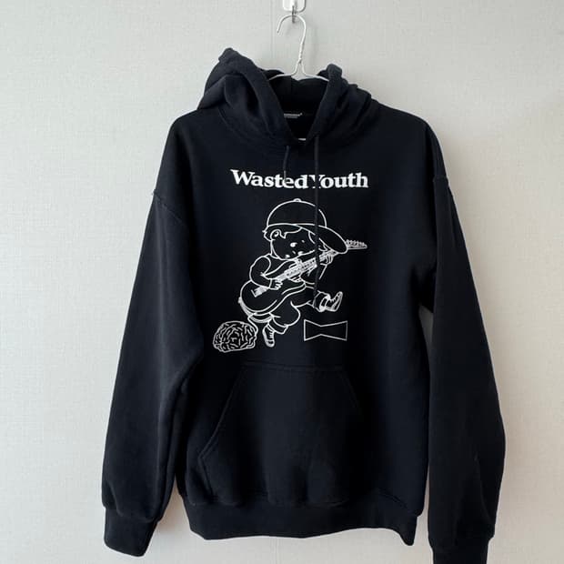 베르디 wasted youth x undercover 콜라보 후드티