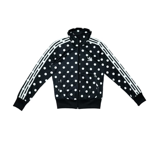 아디다스 오리지널스 파이어버드 트랙탑 폴카도트 블랙 95