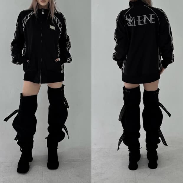 Punk zip up