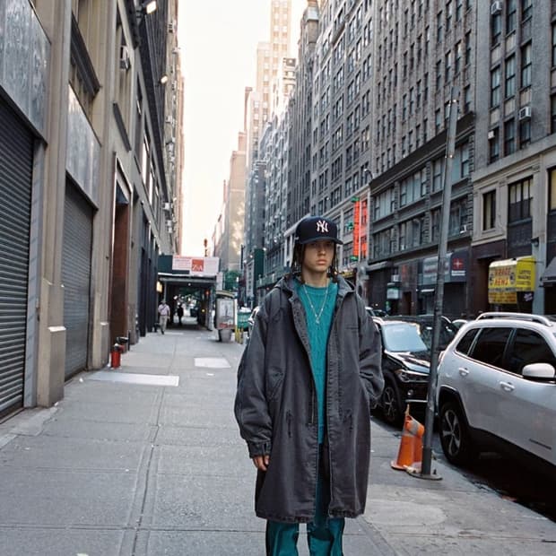 디네댓 명작 오버핏 야상 차콜 개파카 팔아용