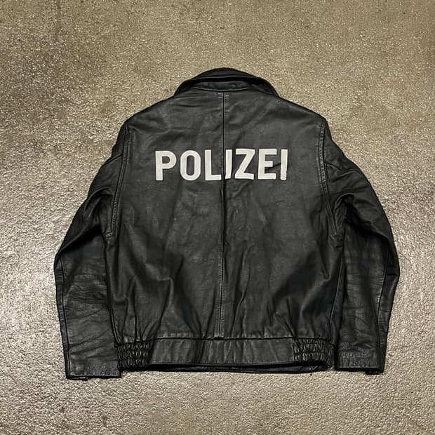 90s 독일 폴리자이 모터사이클 자켓 (105)