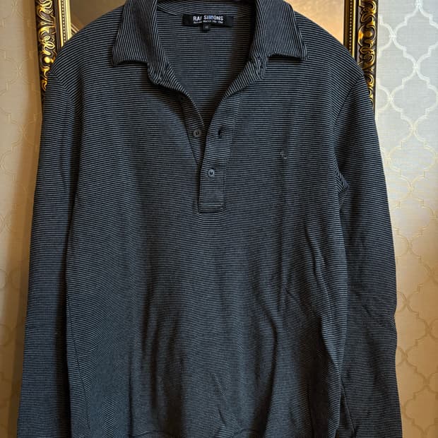 Raf simons 코튼 폴로