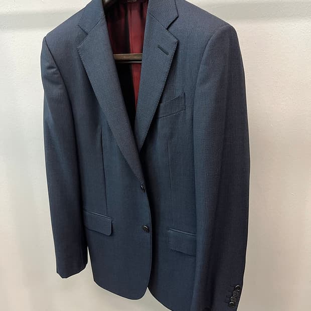 100-105) 던힐 네이비 콤비자켓 