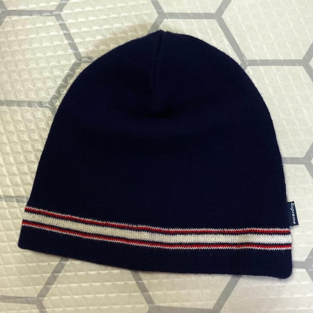 (os) 90s 슈프림 스프라이프 비니 네이비