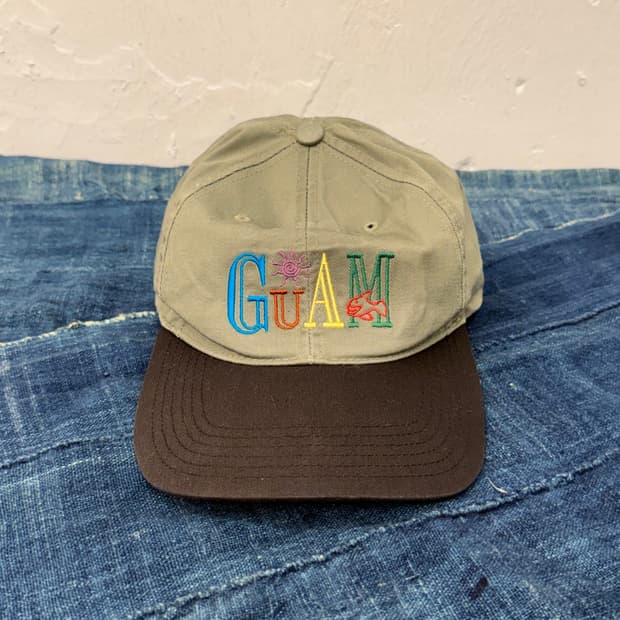 Hawaiian Headwear Guam 자수 캡 모자