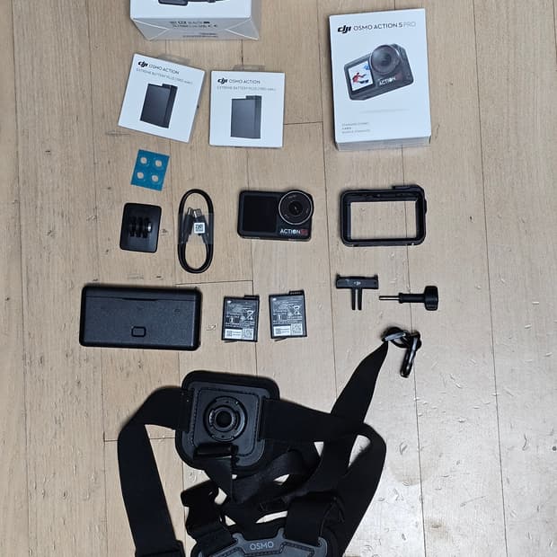 오즈모 액션 5 스탠다드 콤보, 배터리 케이스, 체스트 마운트 판매