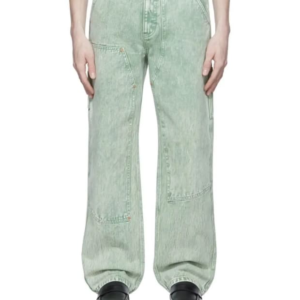 앤더슨벨 Over dyed carpenter jeans