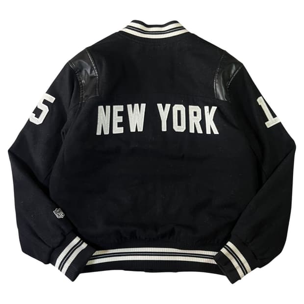 NFL 뉴욕 자이언츠 빅로고 울 바시티 자켓