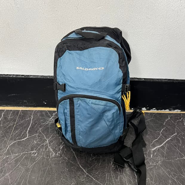 살로몬 로고 백팩