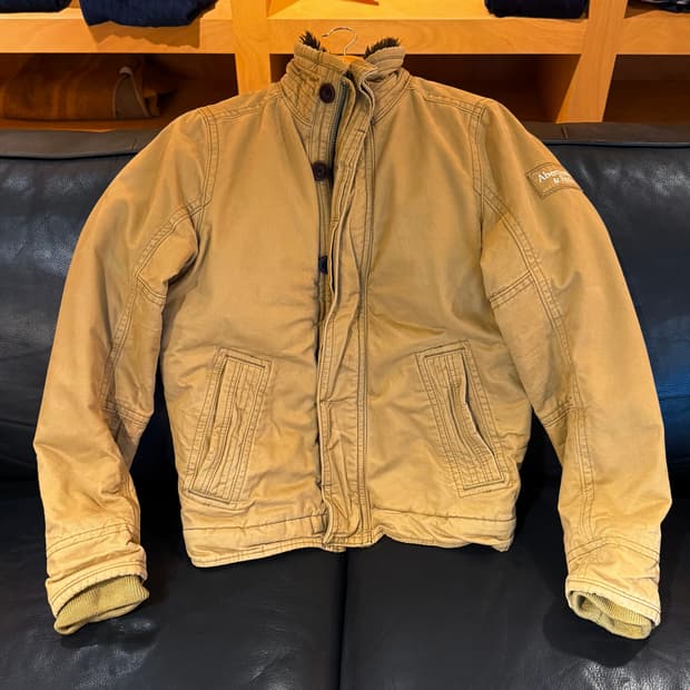 아베크롬비 아디론댁 울프죠 쉐르파 자켓 L