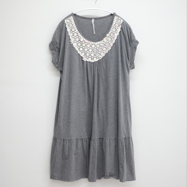 수나오쿠와하라 Sunao kuwahara spangle one-piece