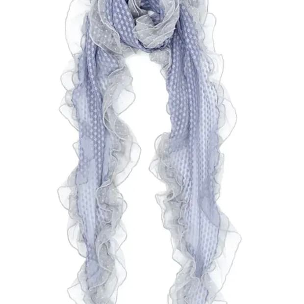 샵페어리 도트 프릴 스카프 구해요