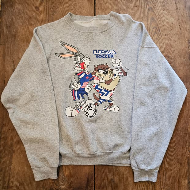 90s 빈티지 워너 브로스 맨투맨