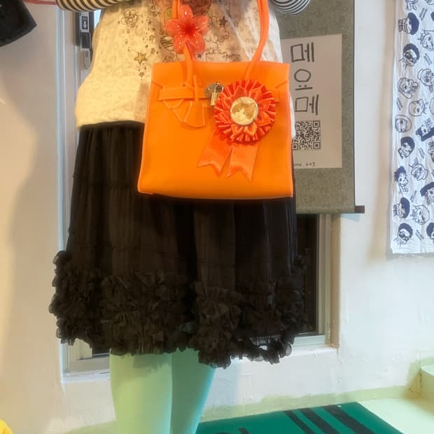 미니 젤리버킨 - 오렌지 🍊