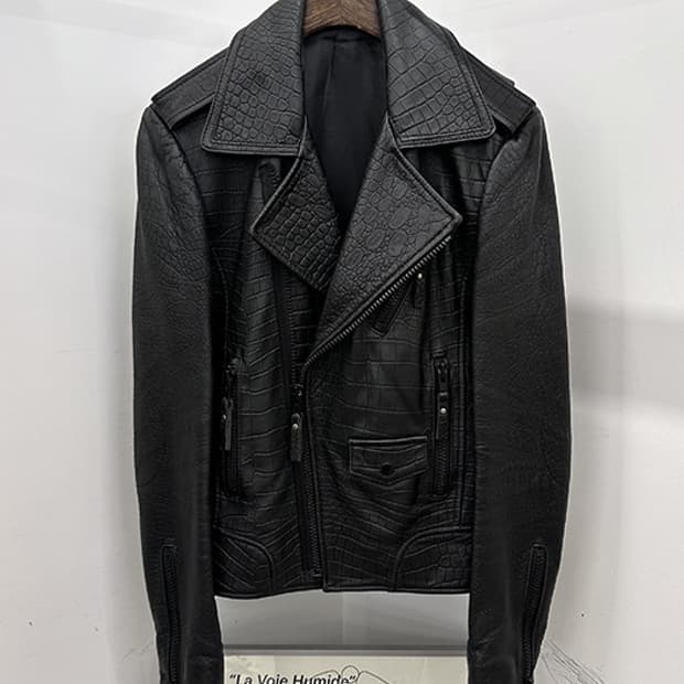 SHEEP SKIN leather jacket (M)