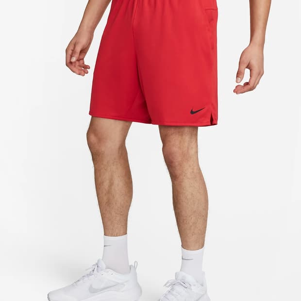 [L] 나이키 반바지  드라이핏 7인치 새상품 레드