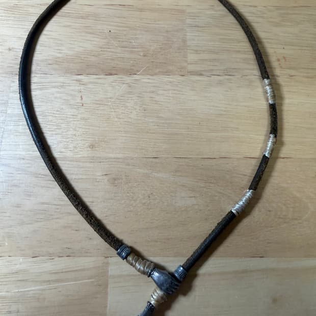 Kapital 캐피탈 핸드디테일 터키석 목걸이