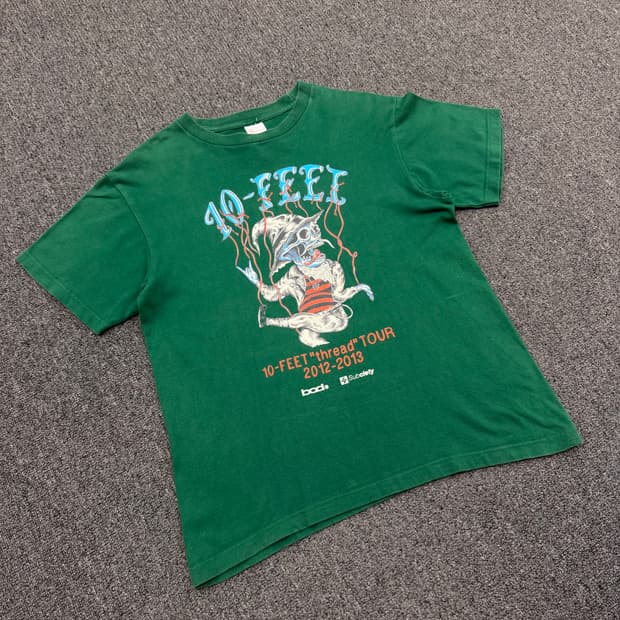 M) 프린트스타 빈티지 프린팅 반팔 티셔츠 