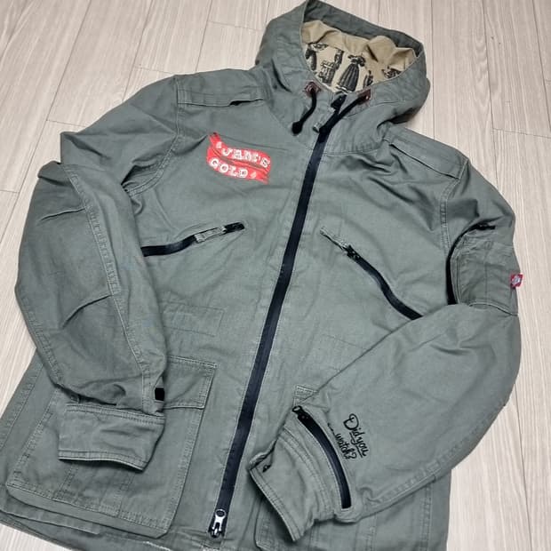 일본산 JAM'S COLD 바이크 후드 야상 점퍼(95-100)