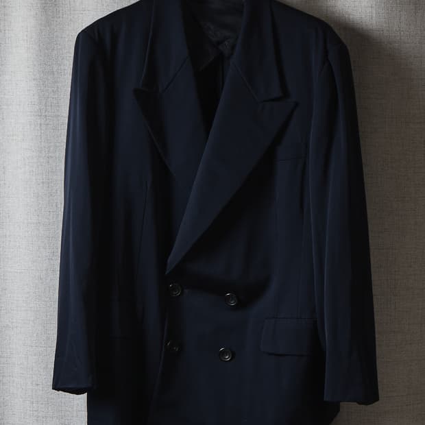 빈티지 요지야마모토 더블 블레이저(하자있음)