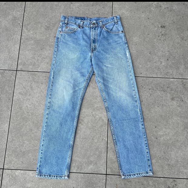 90s levis 505 orange tap
