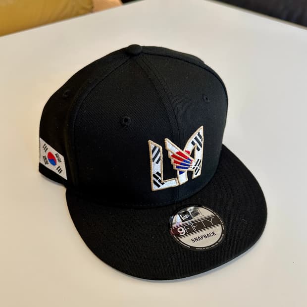 LAFC 뉴에라 스냅백 블랙 신품 손흥민