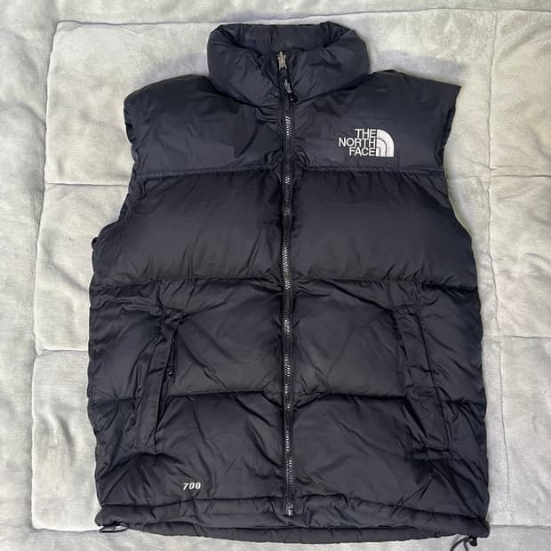 Northface 노스페이스 700 조끼패딩 블랙 M