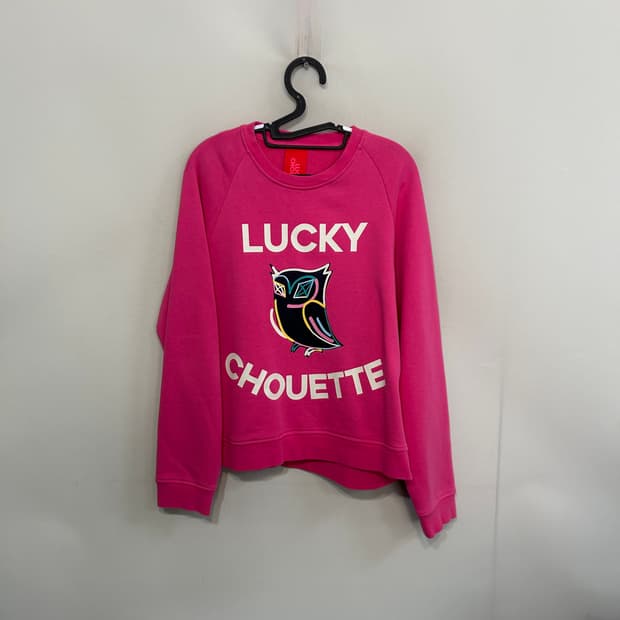 럭키슈에뜨 여성 맨투맨 티셔츠 36사이즈