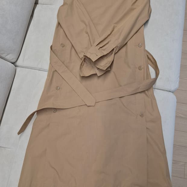 빈폴 BEANPOLE 레이디스 베이지 롱 원피스