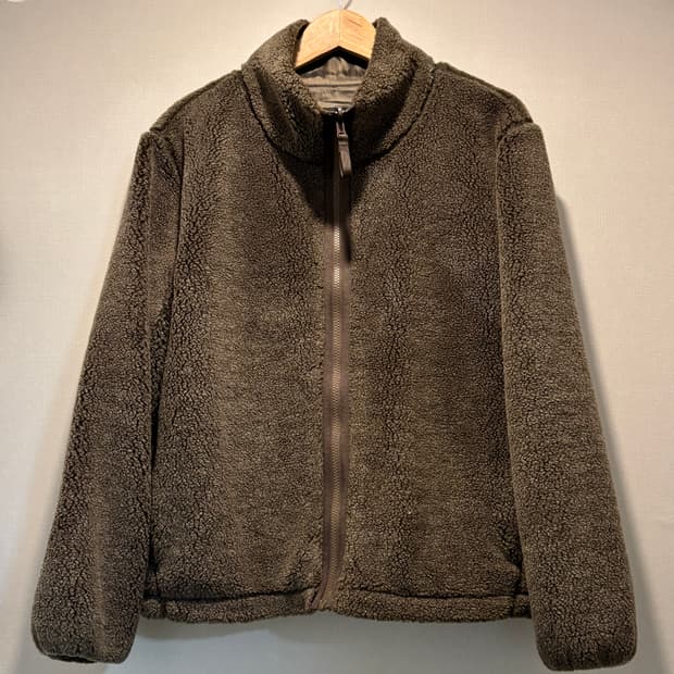 (OS) 낫띵에브리띵 리버서블 플리스 자켓 브라룬