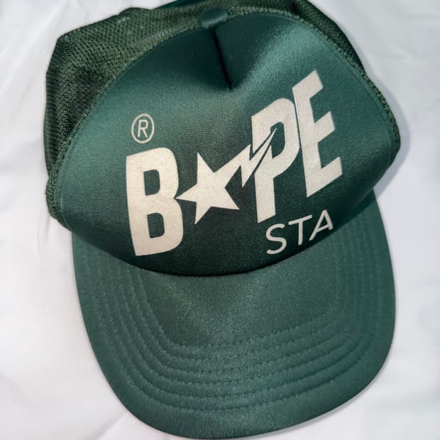 베이프 메쉬 캡 모자
