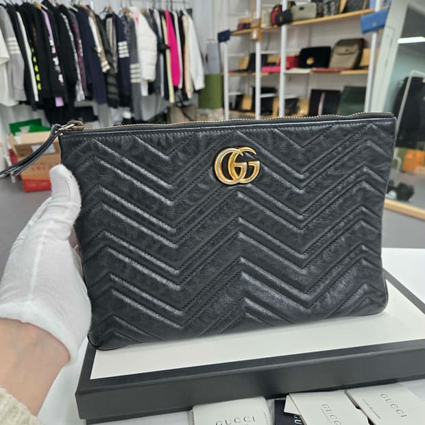 [50%할인] 구찌 마틀라세 GG 클러치백