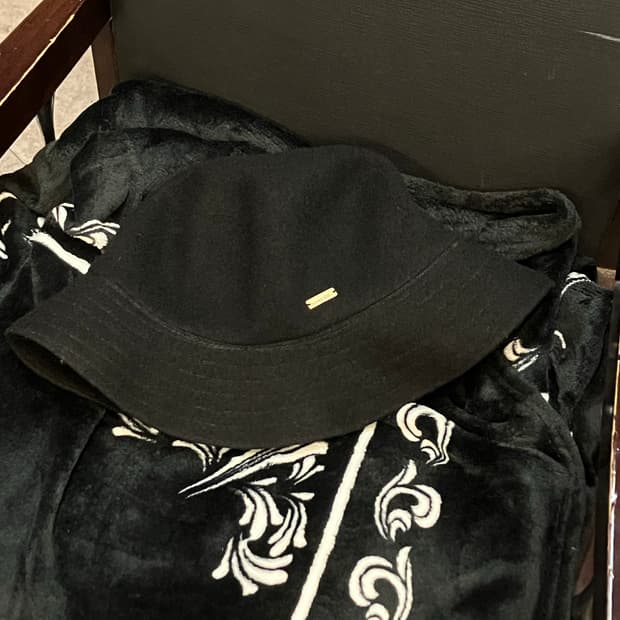 캉골 울 벙거지 버킷햇 블랙 #csz3032