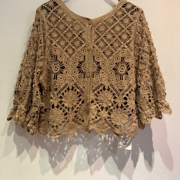 SUGAR SPOON Crochet Knit