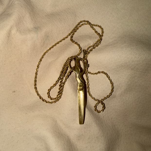 20‘s 가위 목걸이