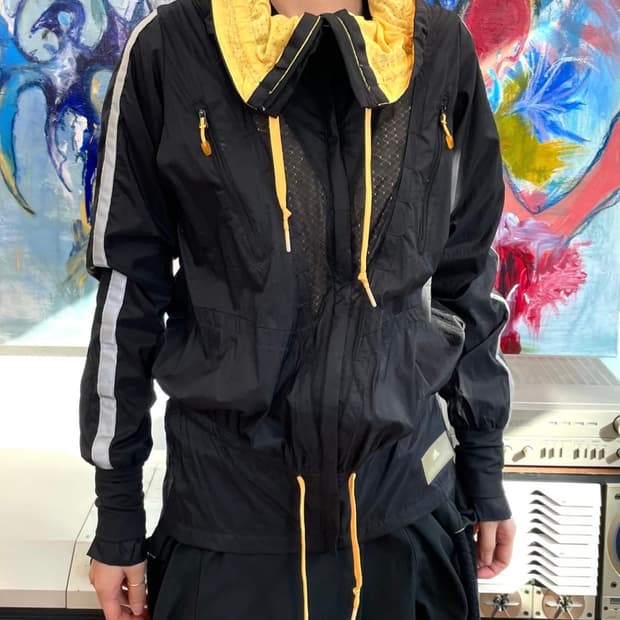 아디다스 스탤라매카트니 나일론 바람막이 자켓