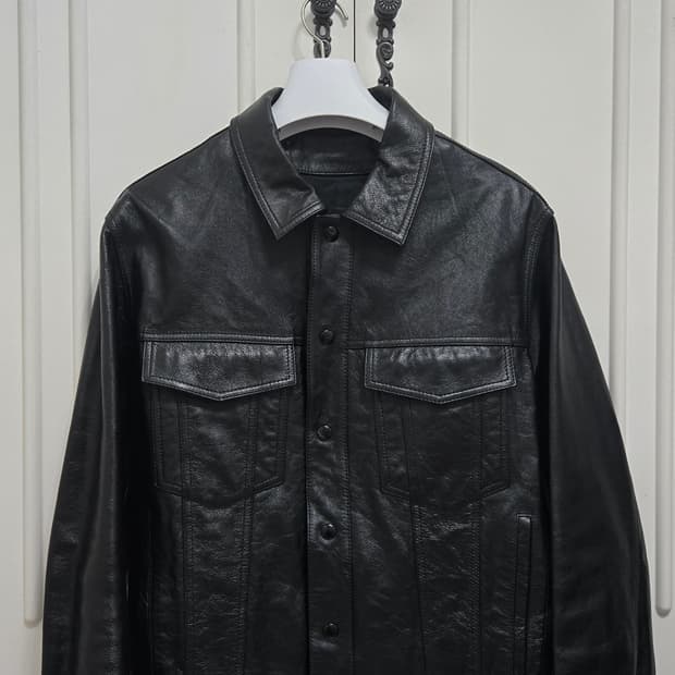 솔리드옴므 가죽 자켓 46 M