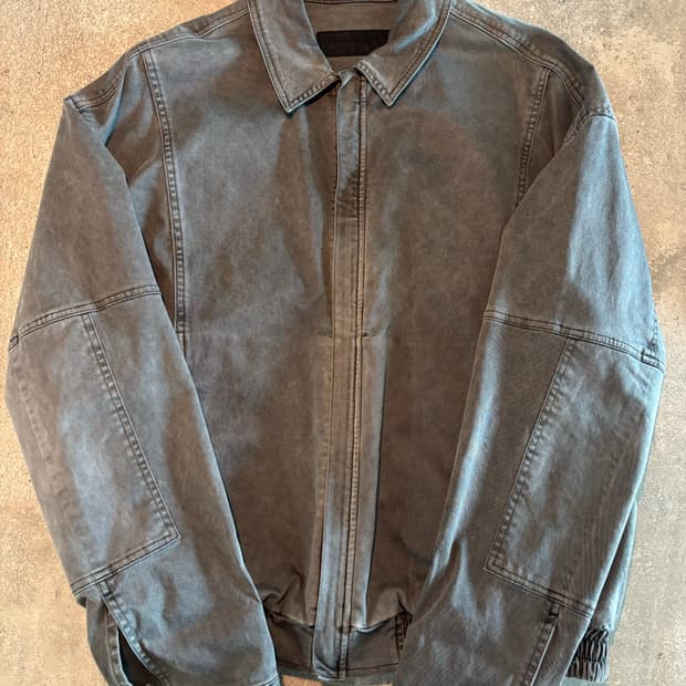 준지 데님 트러커 자켓 