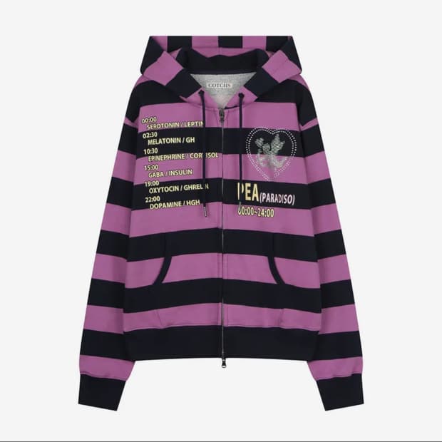 코치스 후드집업