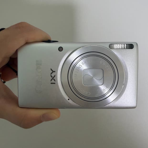 캐논 IXY 100F (익서스 135) 실버 HD Wi-Fi 카메라