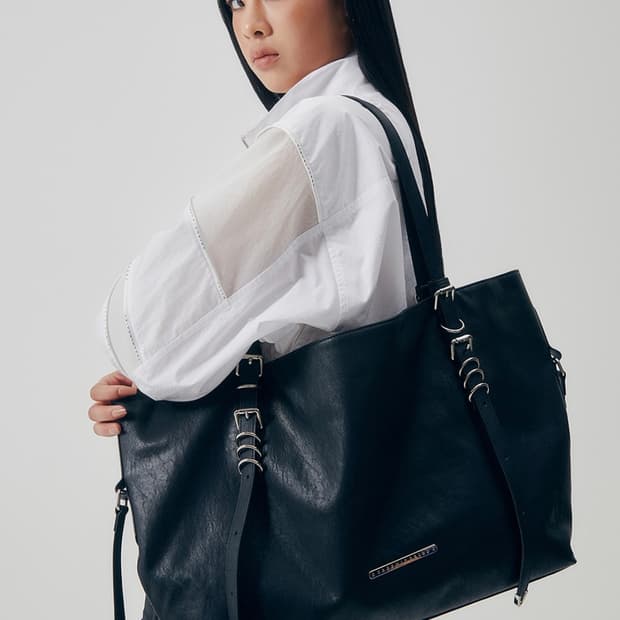 트리밍버드 쇼퍼백 Multi Belted Strap Shopper Bag