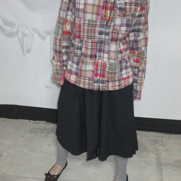 Vintage Pleated Waist Skirt